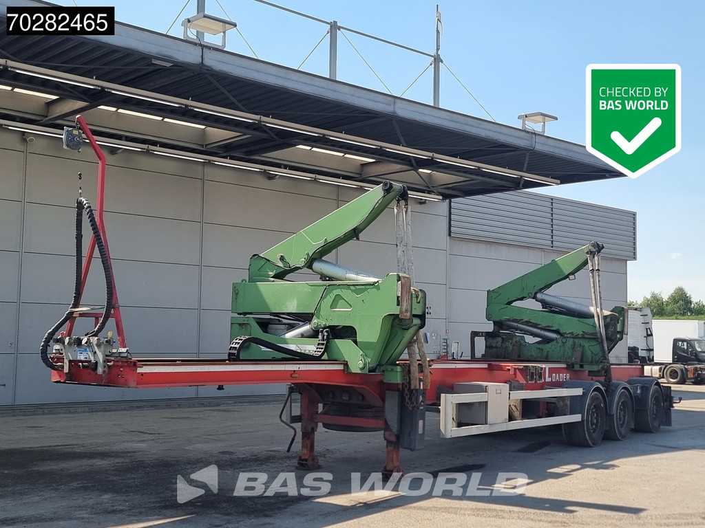 Turbos-Hoet Sideloader 3 assen Container Sideloader Seitenlader Lift + Lenkachse