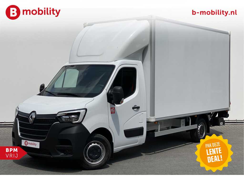 Renault Master RED T35 2.3 dCi 145 CityBox Bakwagen+Laadklep Dhollandia | Zijdeur | 3-Pers. | Airco | Cruise Control | Bluetooth |
