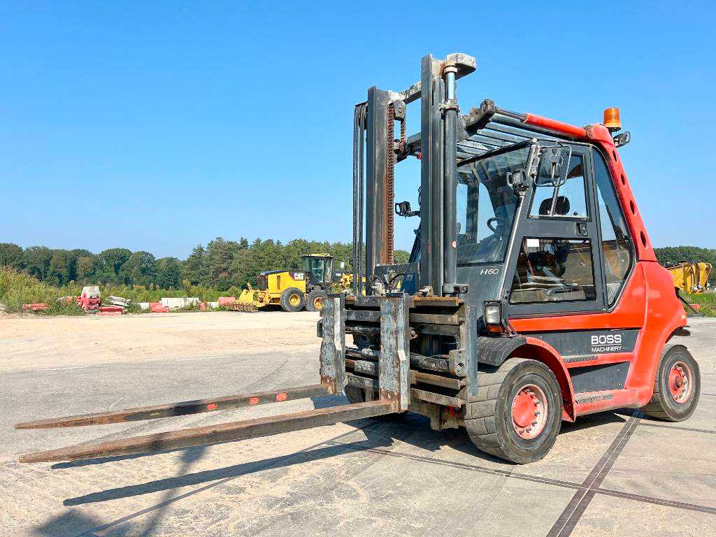 Linde H60D-03 - Duplex / Fork Positioners / Side Shift