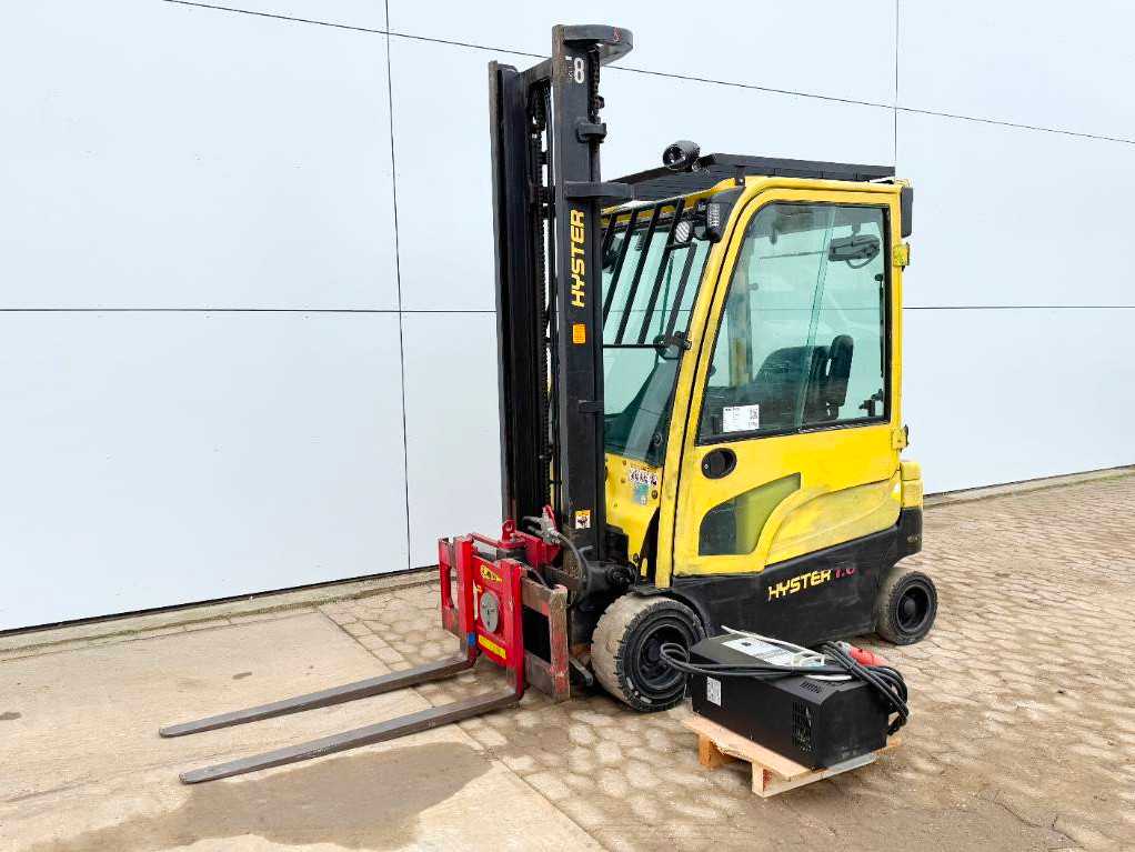 Hyster J1.6XN - Lithium Battery / Rotating Forks / Duplex