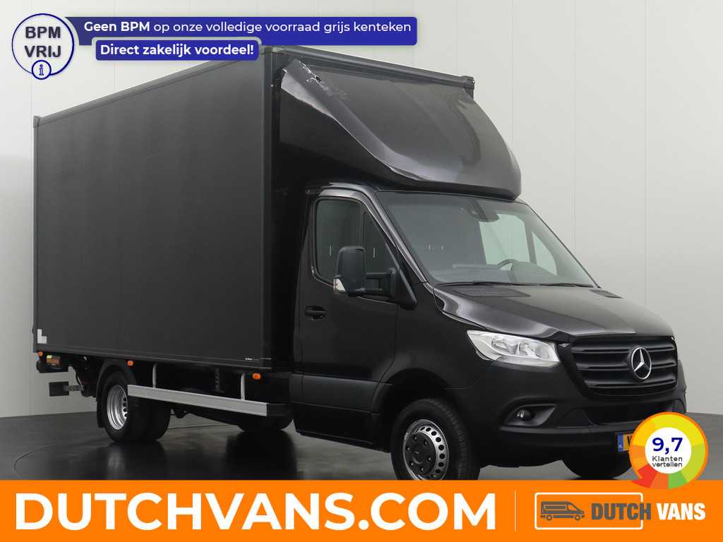 Mercedes-Benz Sprinter 516CDI Automaat Bakwagen+Laadklep | Navigatie | Multimedia | 3-Persoons | Airco