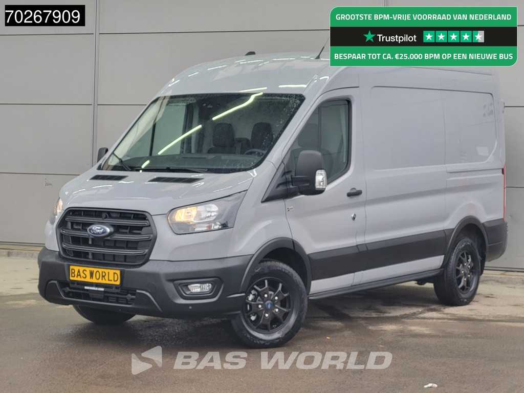 Ford Transit 130pk L2H2 Airco Cruise Camera Trekhaak Parkeersensoren L2 10m3 Airco Trekhaak Cruise control