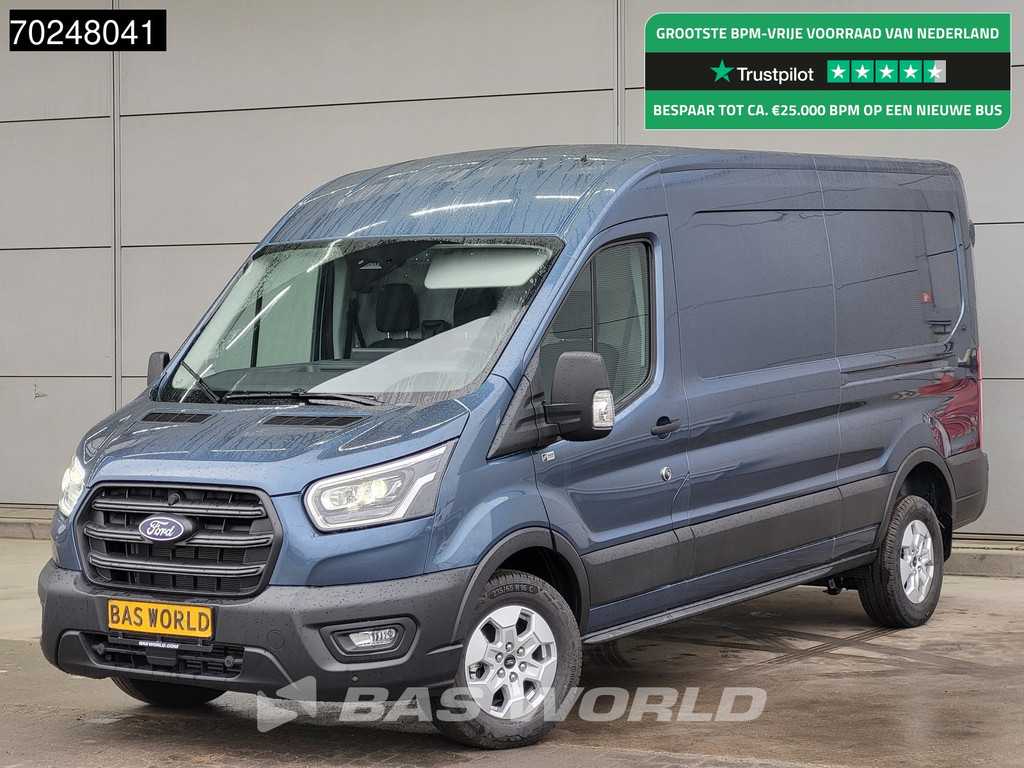 Ford Transit 165pk Automaat Limited L3H2 Nwe model! CarPlay Xenon Camera 11m3 Airco Cruise control