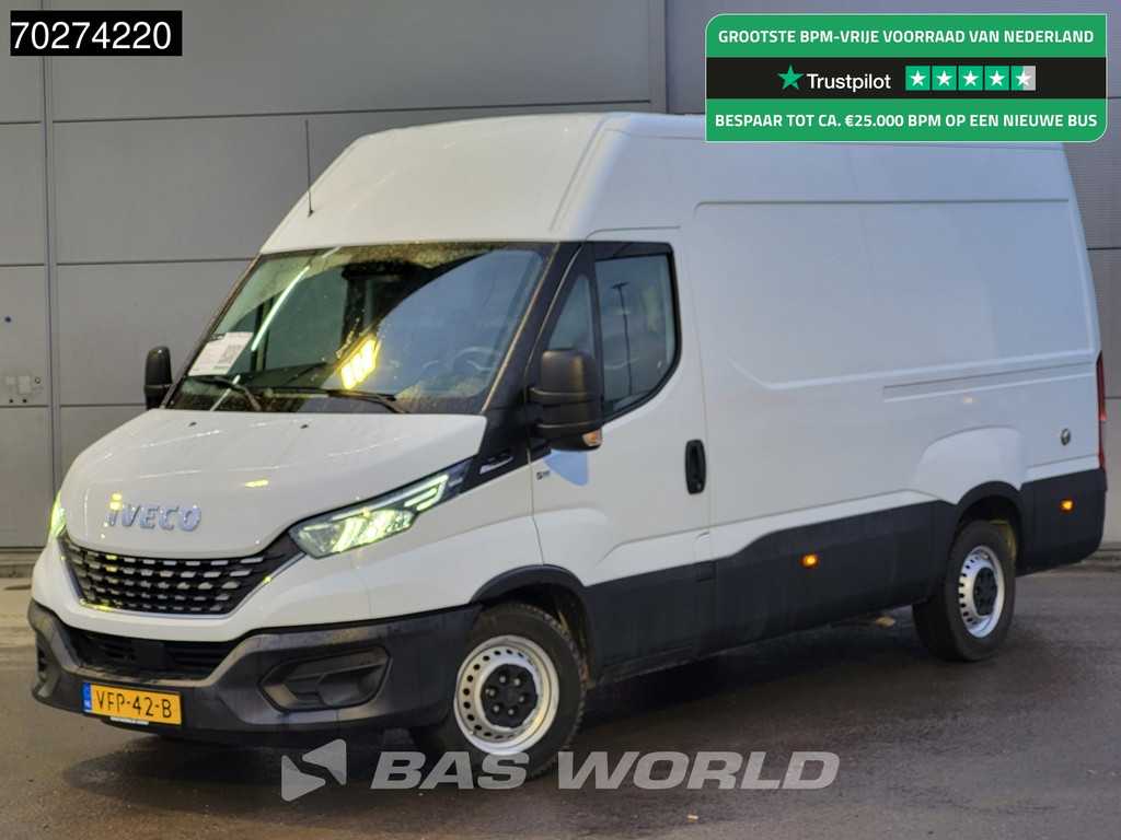 Iveco Daily 35S14 Automaat L2H2 3,5t Trekhaak ACC LED Parkeersensoren Airco Cruise L2 12m3 Airco Trekhaak