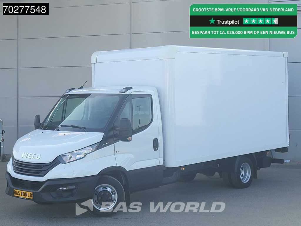 Iveco Daily 35C16 Bakwagen Laadklep Dubbellucht Airco Cruise Meubelbak Koffer 19m3 Airco