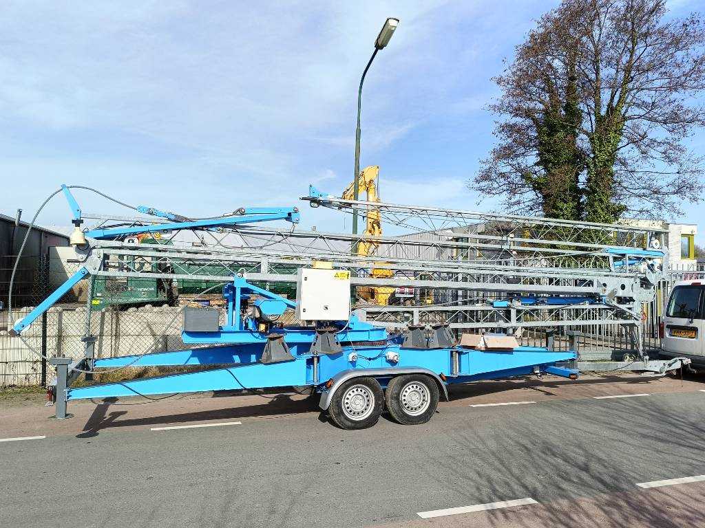 Midi 14.14.1500 trailer kraan crane 1500 kg 20,3 m 14 m