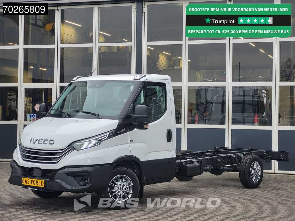 Iveco Daily 35S16 Automaat Chassis Cabine 410WB 2025 model LED CarPlay Camera Velgen Cruise Airco Fahrgestell Airco Cruise control