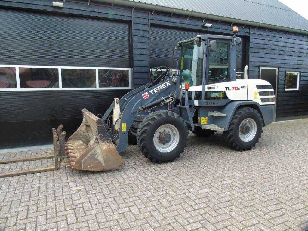 Schaeff TL 70 s Terex zwenklader wiellader shovel