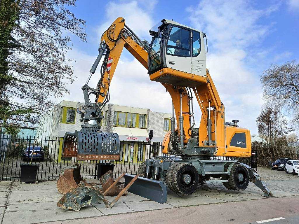 Liebherr LH 18 M Litronic 20 T overslagkraan waste handler