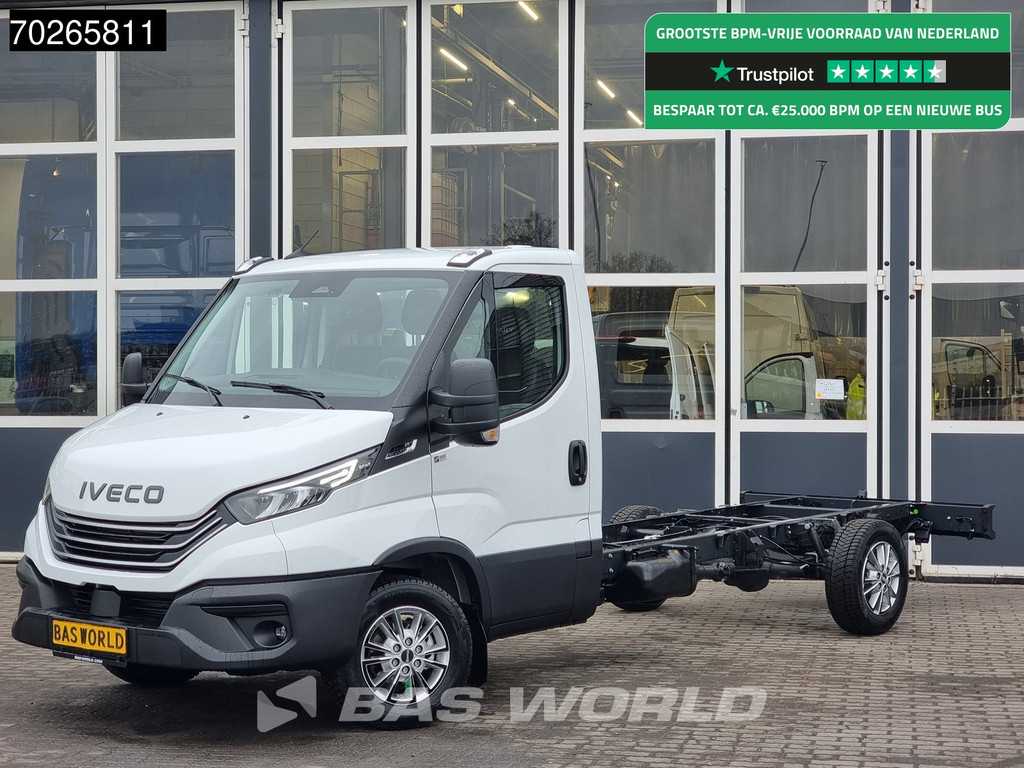 Iveco Daily 35S16 Automaat Chassis Cabine 410WB 2025 model LED CarPlay Camera Velgen Cruise Airco Fahrgestell Airco