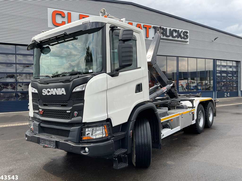 Scania G 450 6x4 AJK 20 Ton haakarmsysteem