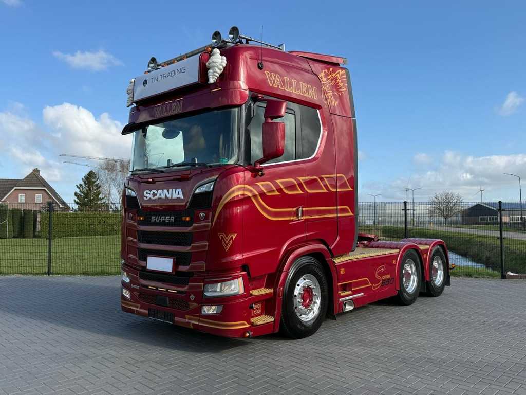 Scania S650 V8 NGS FULL AIR, SHOW, INTERIOR, ALCOA, HYDRAULIC/PTO.