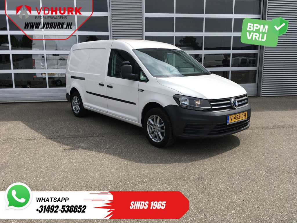 Volkswagen Caddy 2.0 TDI 100 pk DSG Aut. Maxi EXPORT ONLY APK 1-2026/ Navi/ LMV/ Cruise/ Trekhaak/ Airco
