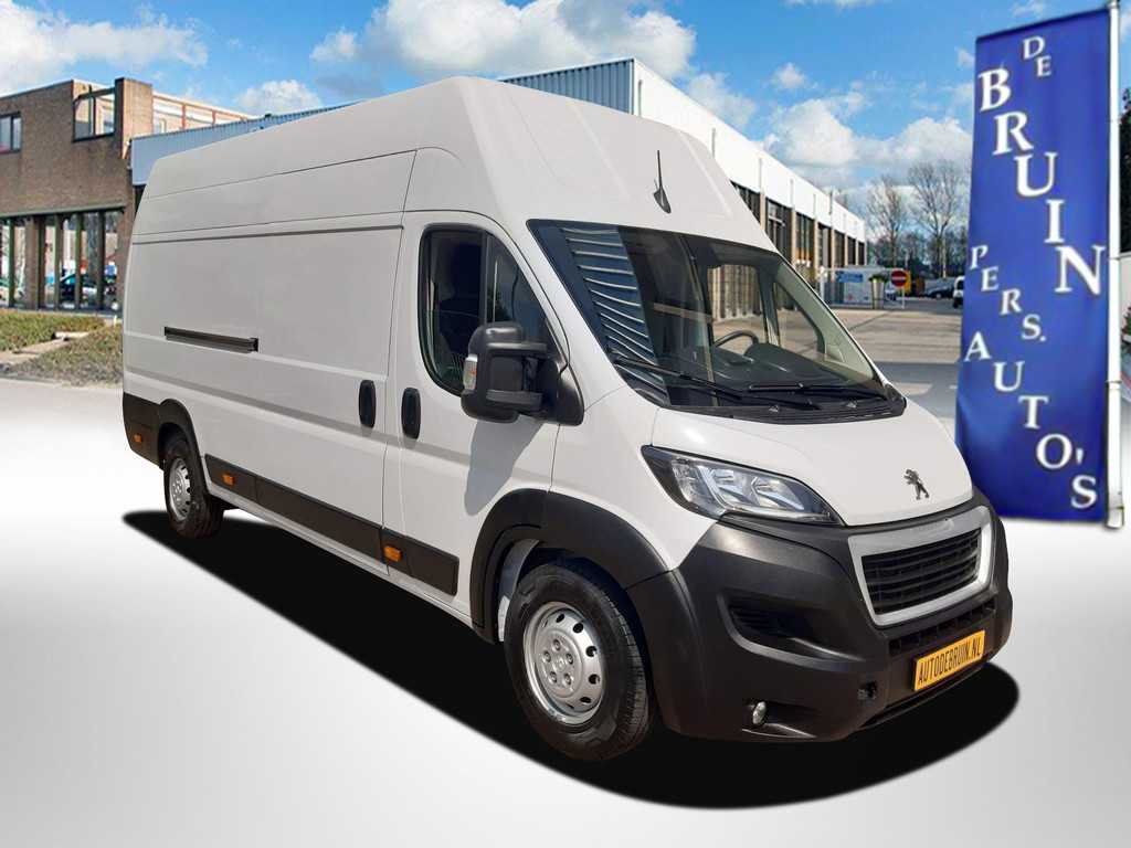 Peugeot Boxer 2.2 BlueHDI 140Pk L4H3 Extra hoogdak Airco Navi PDC Cruise control Achteruitrijcamera