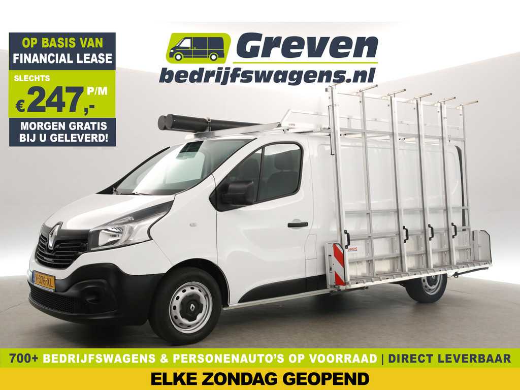 Renault Trafic 1.6 dCi L2H1 Glasresteel Airco Cruise Navi Glasauto Trekhaak 3 Persoons Elektrpakket Imperiaal