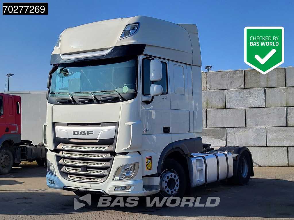DAF XF 480 4X2 ENGINE PROBLEM! SSC 2x Tanks ACC