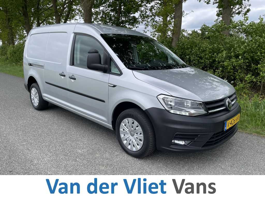Volkswagen Caddy 2.0 TDI 102pk E6 L2 BMT Maxi Comfortline BPM Vrij! Lease €210 p/m, Airco, Navi + Camera, PDC, Cruise controle, Volledig onderhoudshistorie aanwezig