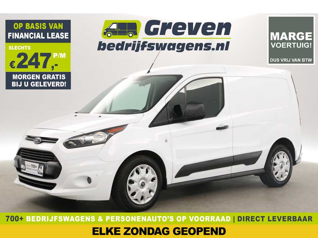 Ford Transit Connect 1.0 Ecoboost L1H1 Marge Benzine Airco 3 Persoons PDC Elektrpakket Schuifdeur Trekhaak