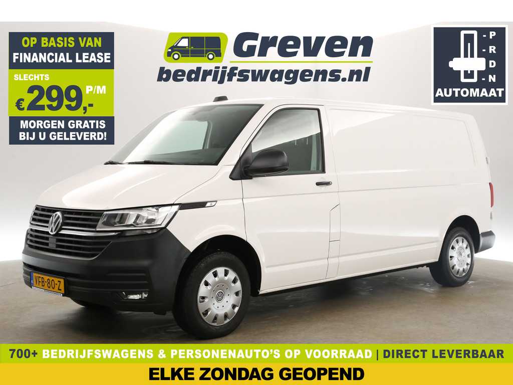 Volkswagen Transporter 2.0 TDI L2H1 150PK DSG Automaat Airco Cruise Carplay Navigatie PDC Elektrpakket