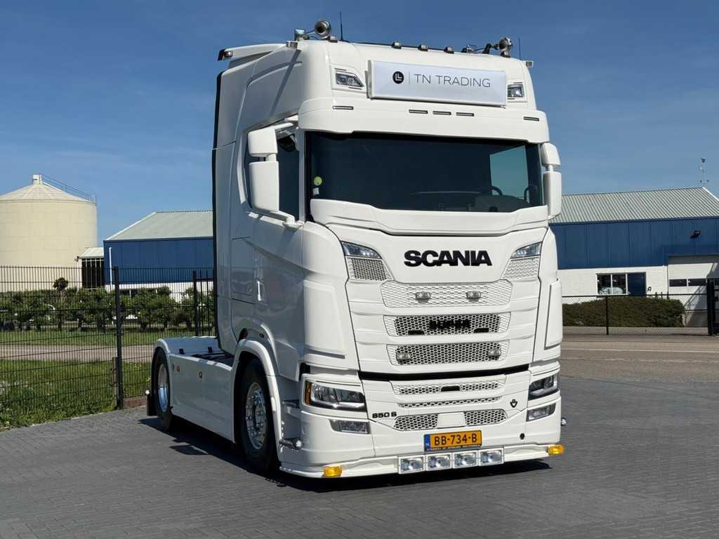 Scania S650 LOW MILEAGE, FULL AIR, LEATHER, ALCOA, RETARDER, TOP.