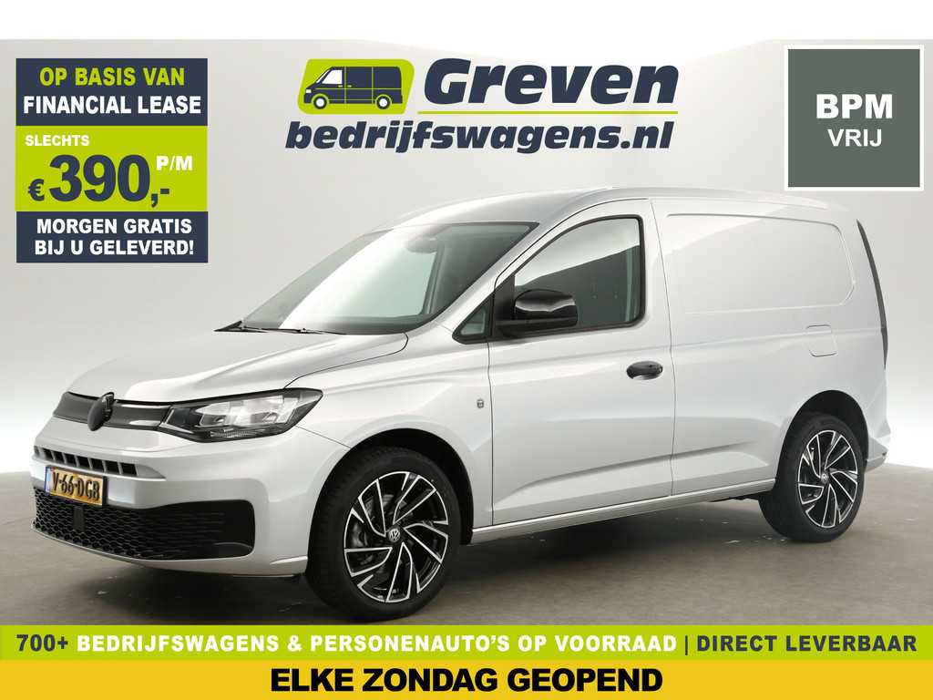Volkswagen Caddy 2.0 TDI L1H1 123PK | BPM Vrij | Clima Carplay Cruise PDC 18"LMV Elektrpakket Schuifdeur