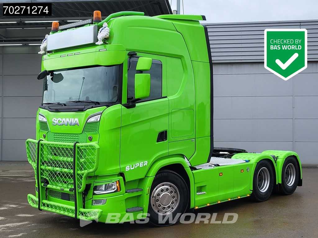 Scania S S730 6X4 Full-Air Retarder Leather Navi