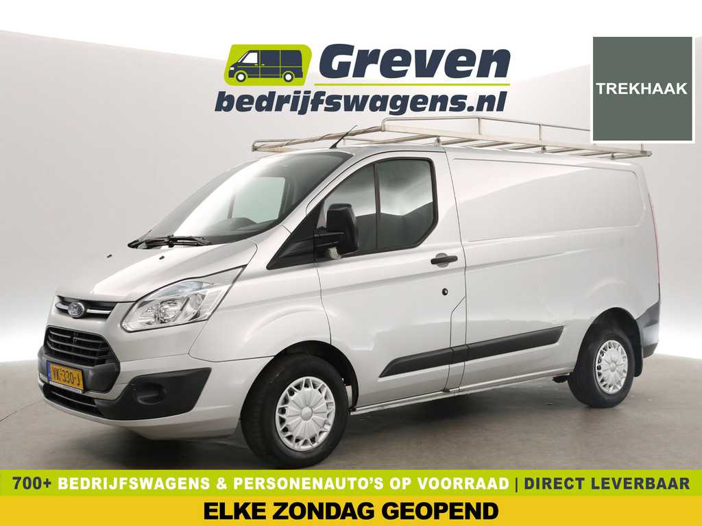 Ford Transit Custom 270 2.2 TDCI L1H1 | APK tot 02-2026 | Airco Cruise 3 Persoons Trekhaak Imperiaal Elektrpakket