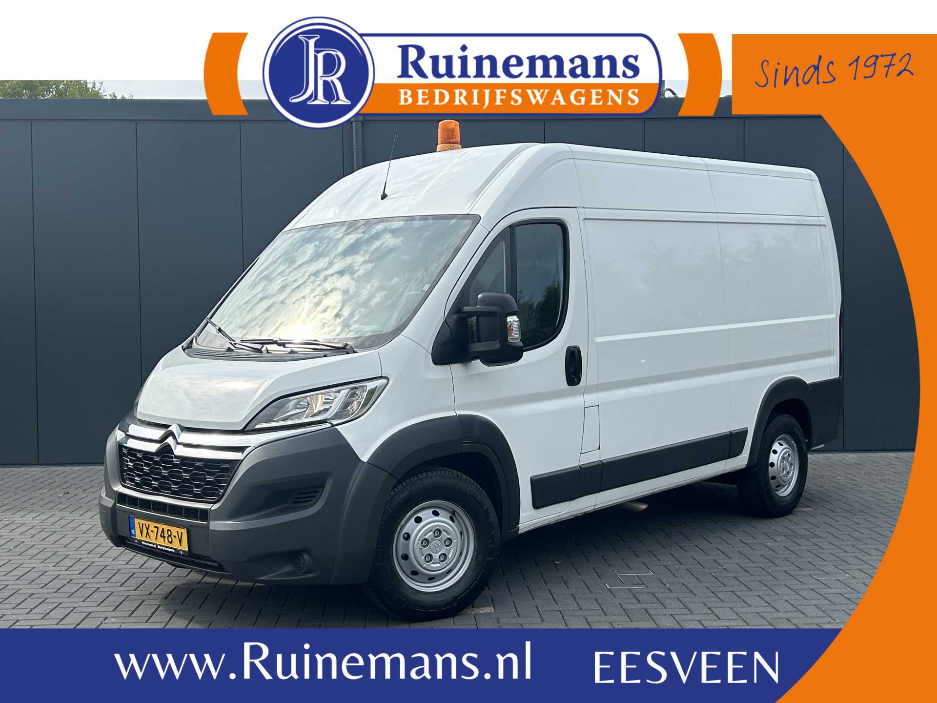 Citroën Jumper 35 2.2 HDI 130 PK / L2H2 / AIRCO / NAVI / CAMERA / 3 TONS TREKHAAK / 3 - ZITS / BLUETOOTH
