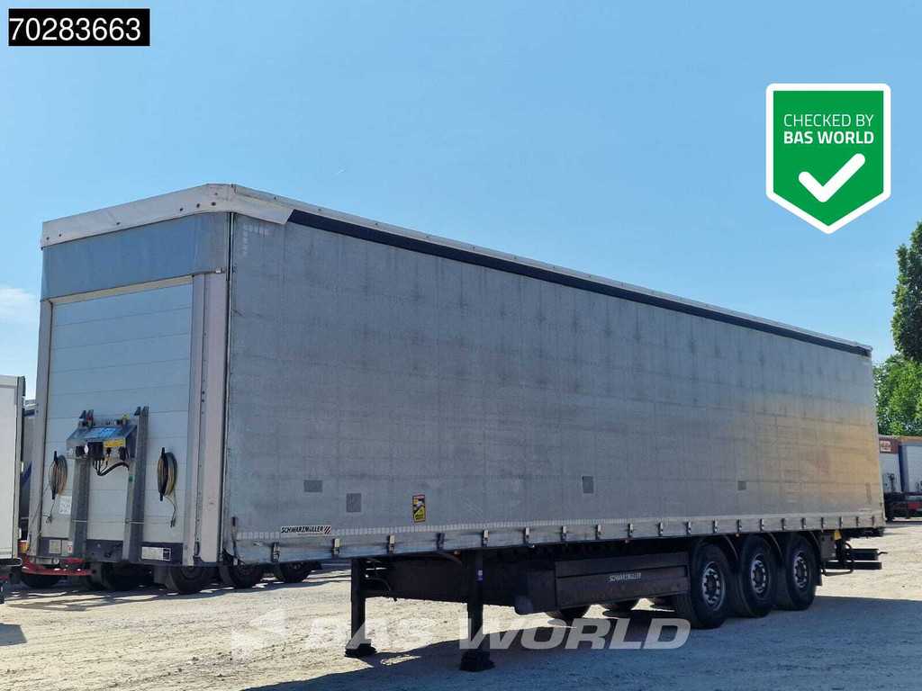 Schwarzmüller S1 3 assen Liftachse Palettenkasten Anti vandalismSliding Roof SAF