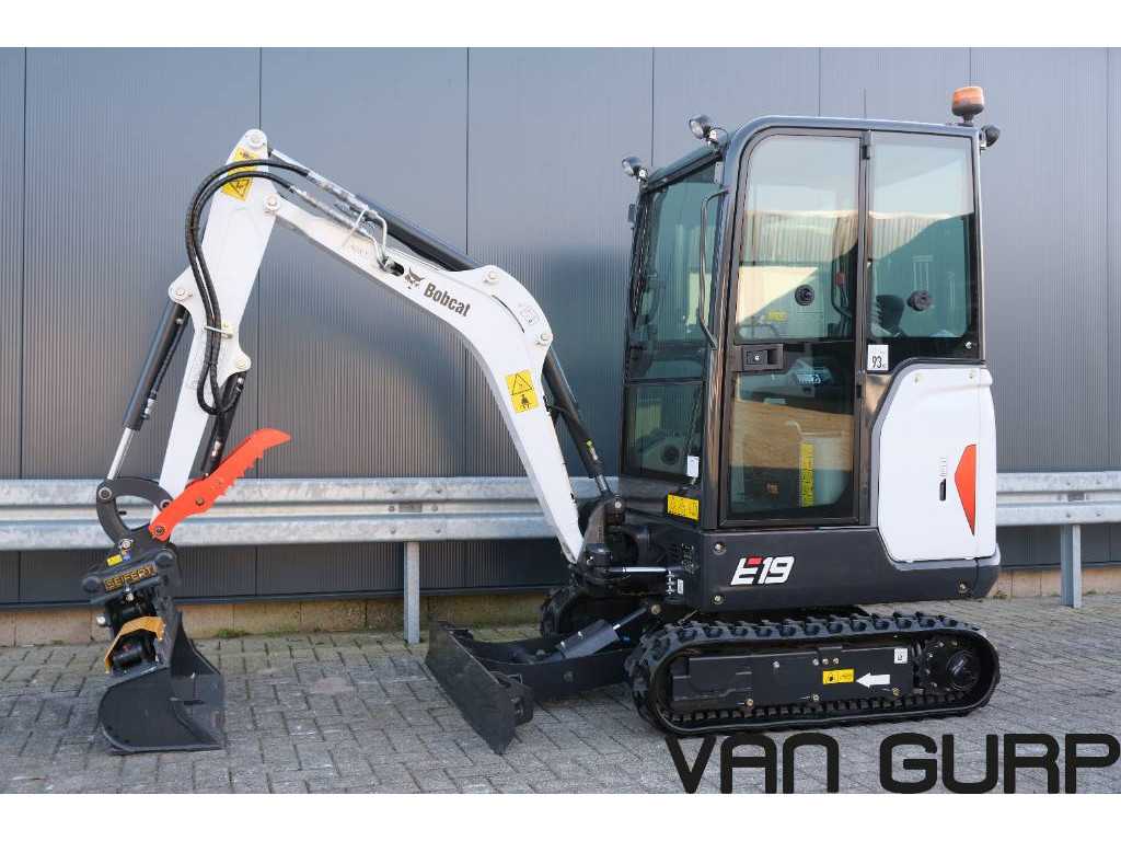 Bobcat E19 | NEW Full option! |  excavator bagger