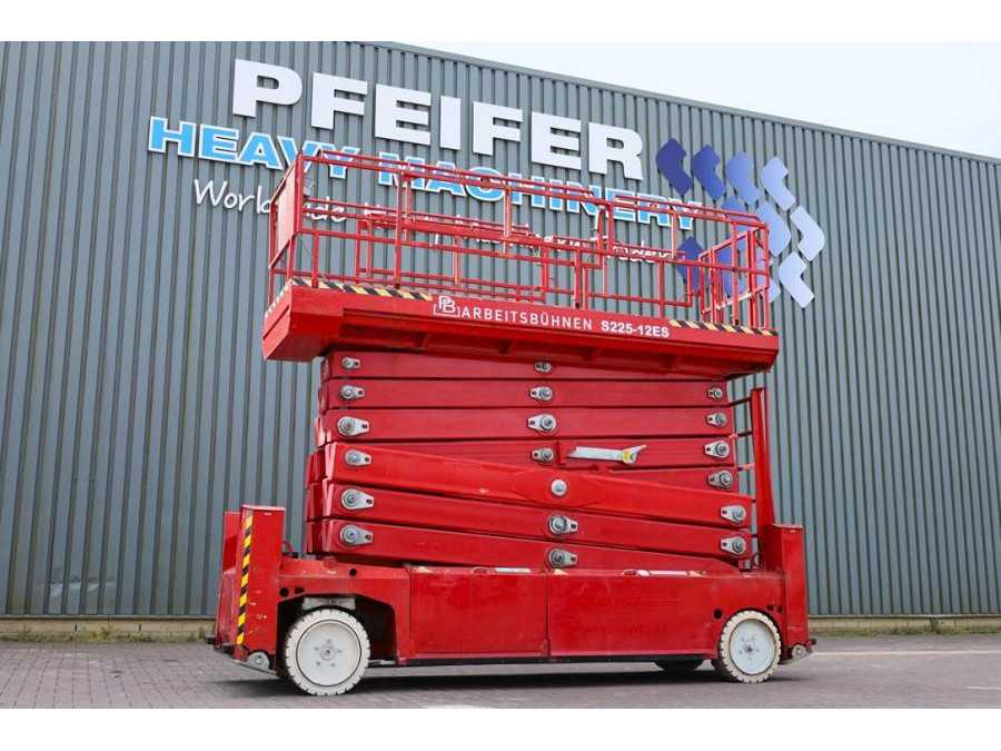 PB LIFT S225-12ES Electric, 22.5m Working Height, 450