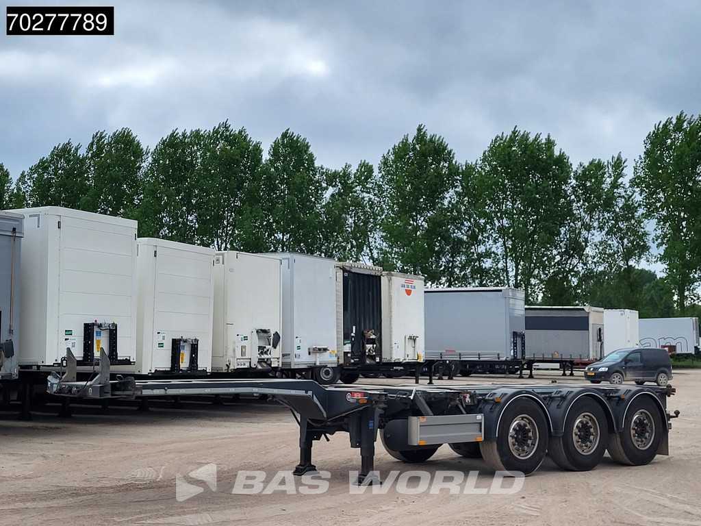 Pacton TXC343 Liftachse Mutli'45ft. TÜV 06/25 SAF extendable