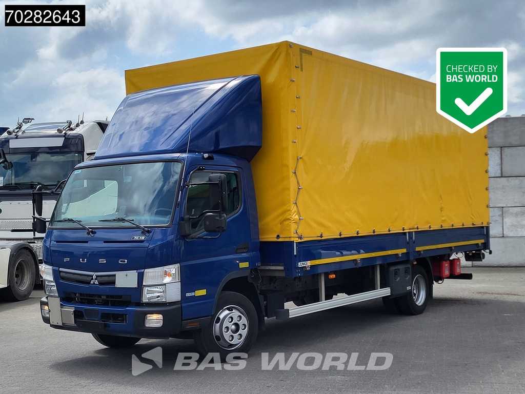 Mitsubishi 7C18 4X2 7.5tons Curtainsides Ladebordwand Automatic Euro 6