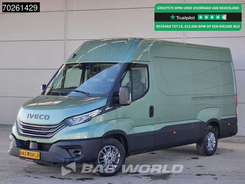 Iveco Daily 35S16 Automaat 160PK L2H2 Navi ACC LED 3,5t Trekgewicht Camera Parkeersensoren L2 12m3 Airco