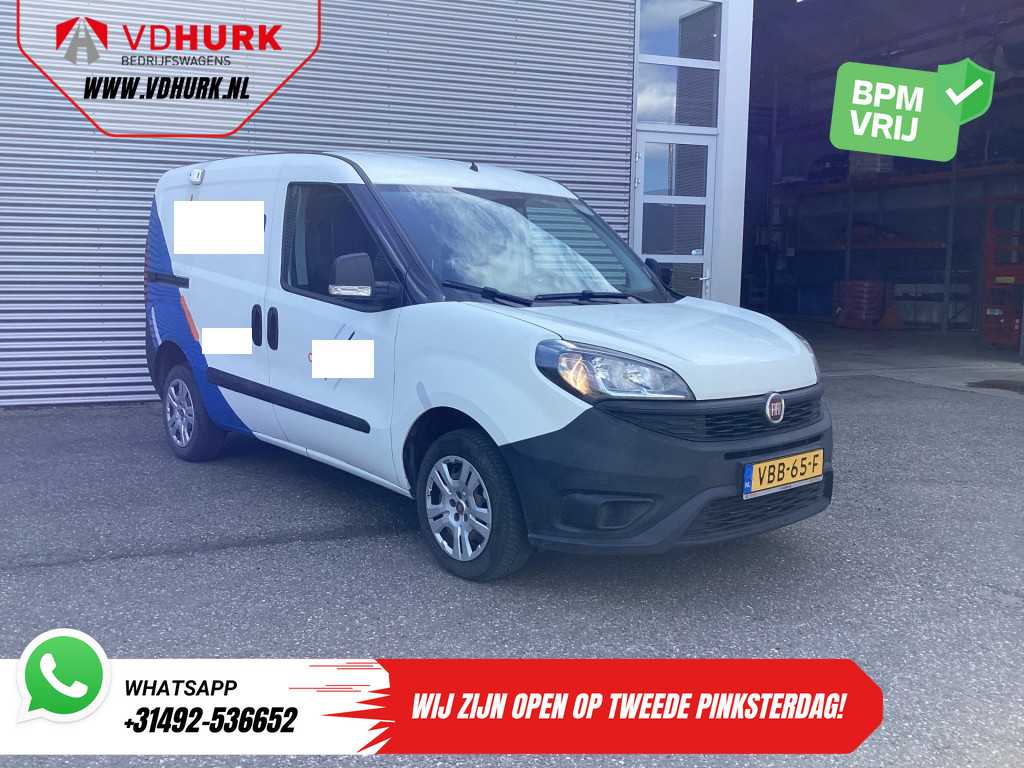 Fiat Doblò Cargo 1.3 MJ BPM VRIJ! 7x Voorraad NL Auto/ Airco/ Bluetooth/ Betimmering