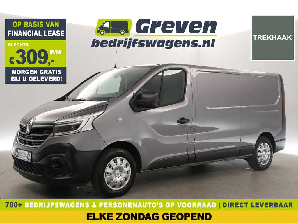 Renault Trafic 2.0 dCi L2H1 Airco Cruise Navigatie PDC 3 Persoons LED Trekhaak