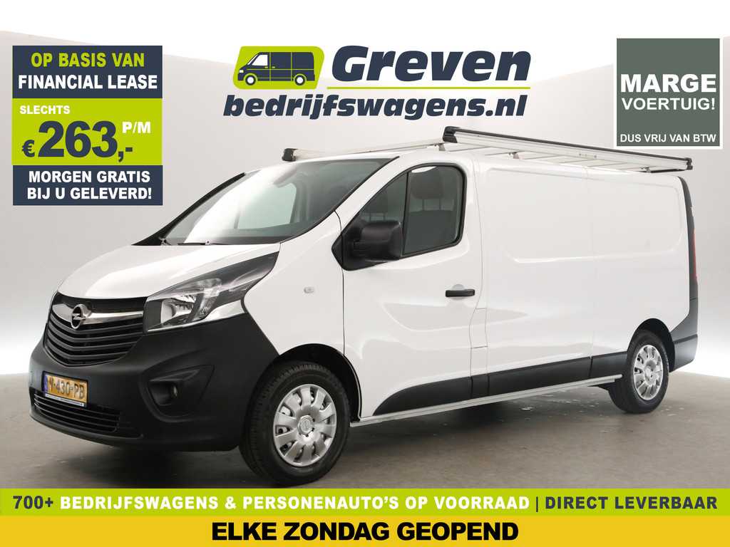 Opel Vivaro 1.6 CDTI L2H1 | MARGE! | Airco Camera Cruise Navi Trekhaak Imperiaal PDC 3 Persoons
