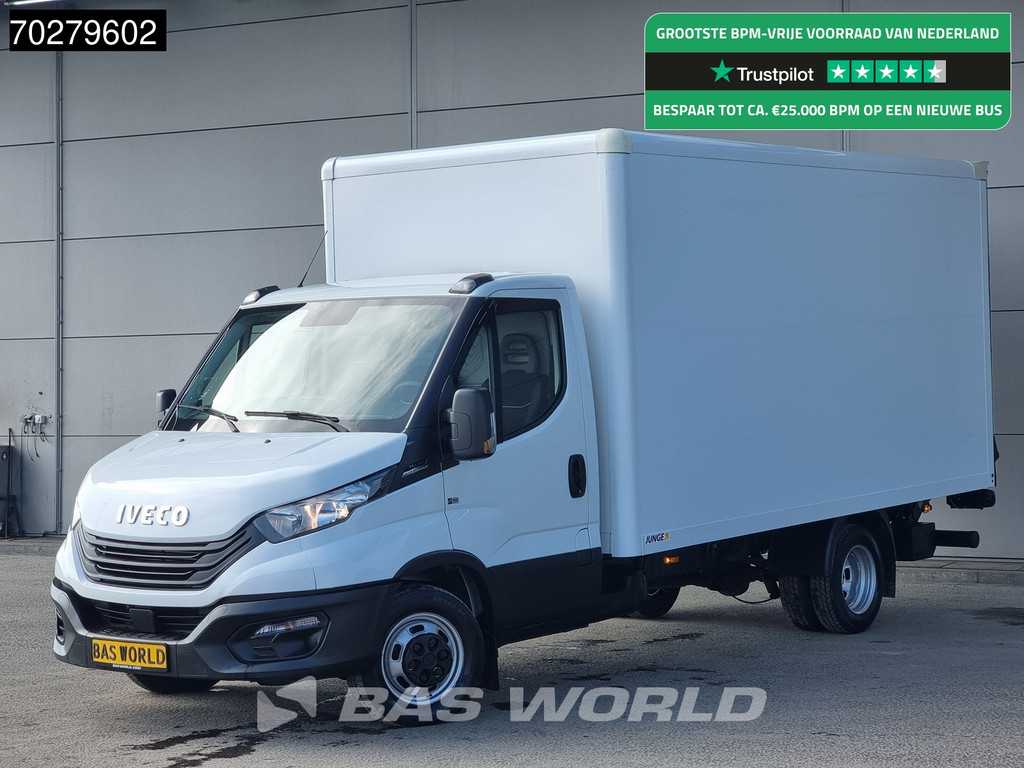Iveco Daily 35C16 Laadklep Bakwagen Dubbelucht Camera Airco Euro6 Meubelbak Koffer 19m3 Airco