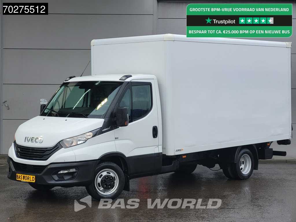 Iveco Daily 35C16 Bakwagen Laadklep Dubbellucht Airco Cruise Meubelbak Koffer 19m3 Airco
