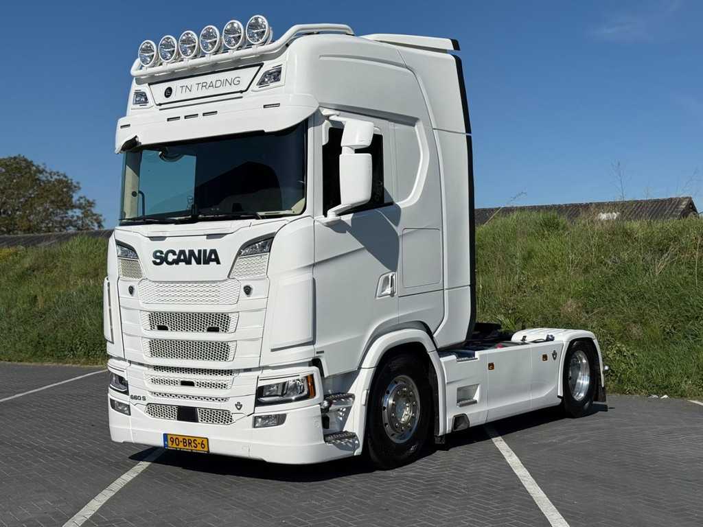 Scania S660 FULL AIR, RETARDER, LEATHER, ALCOA, 2X TANK.