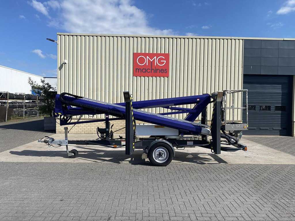 2016 Niftylift 170HET MK1B, Aanhanger hoogwerker, 17 meter