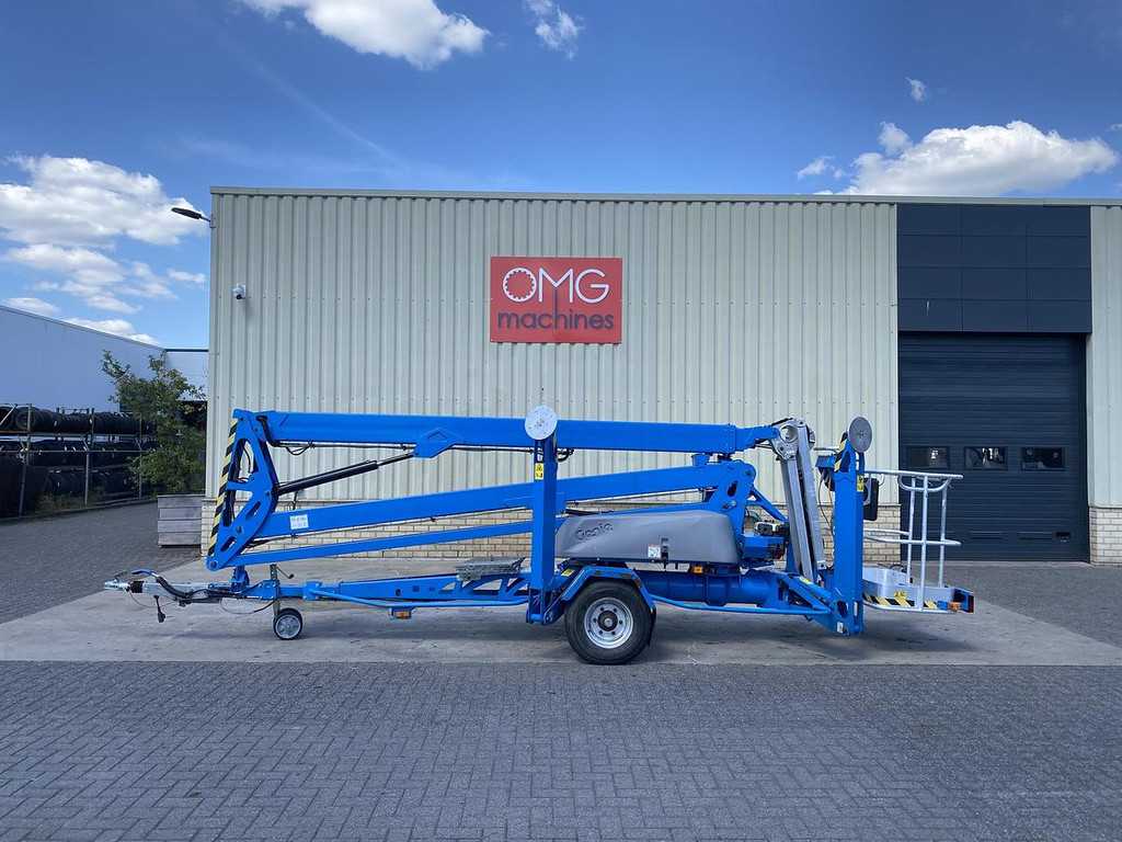 2011 Genie TZ50, Aanhangwagen hoogwerker, 17 meter