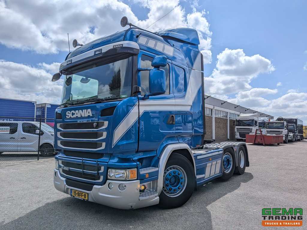 Scania R450 6x2/4 Highline Euro6A - 66T LZV - Dubbele tanks - 08/2025APK