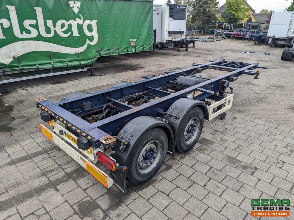 Krone SZC 18 2-Assen BPW - Luchtvering - Schijfremmen - 20FT aansluiting - 09/2025APK