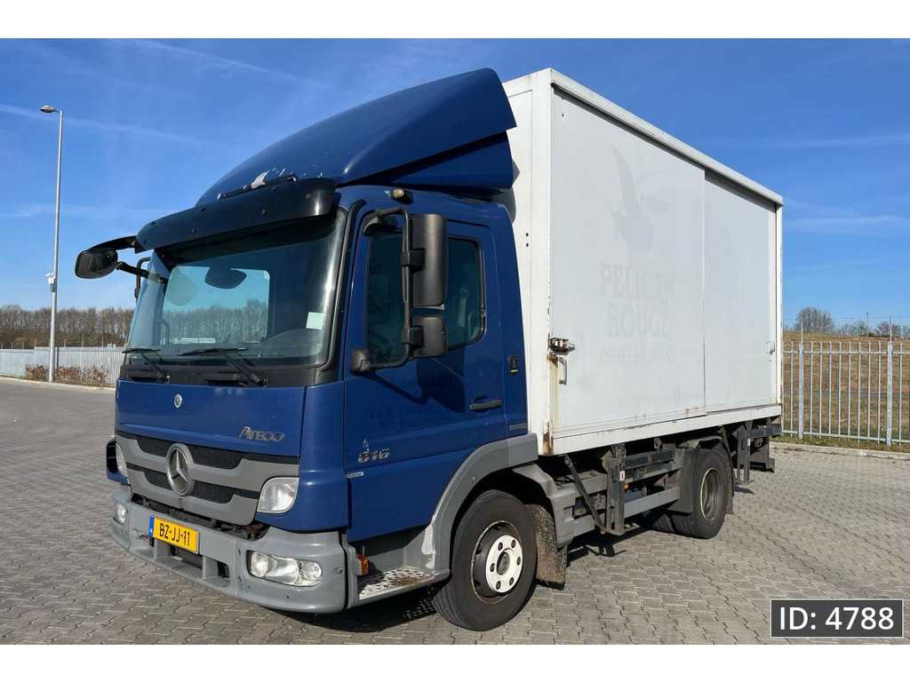 Mercedes-Benz Atego 816 Day Cab, Euro 5, BDF / EPS automatic / standklima / Hydraulic system