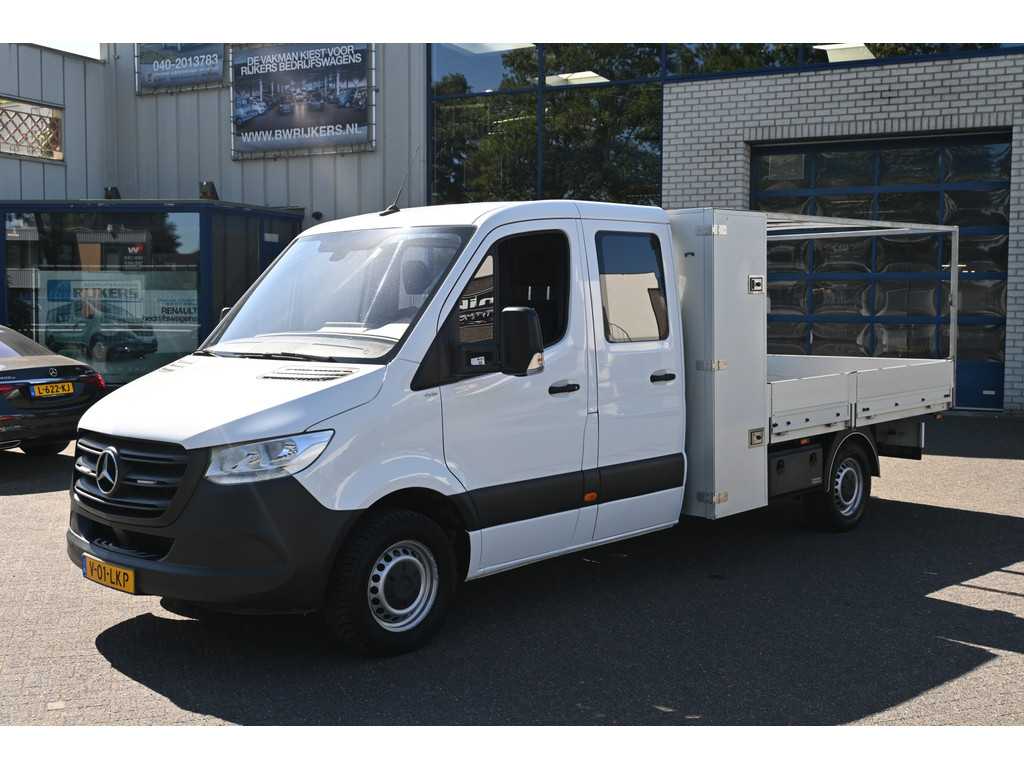 Mercedes-Benz Sprinter 316 CDI DC L3 Open laadbak Huifzeil 3500 KG trekhaak, Standkachel, Cruise control