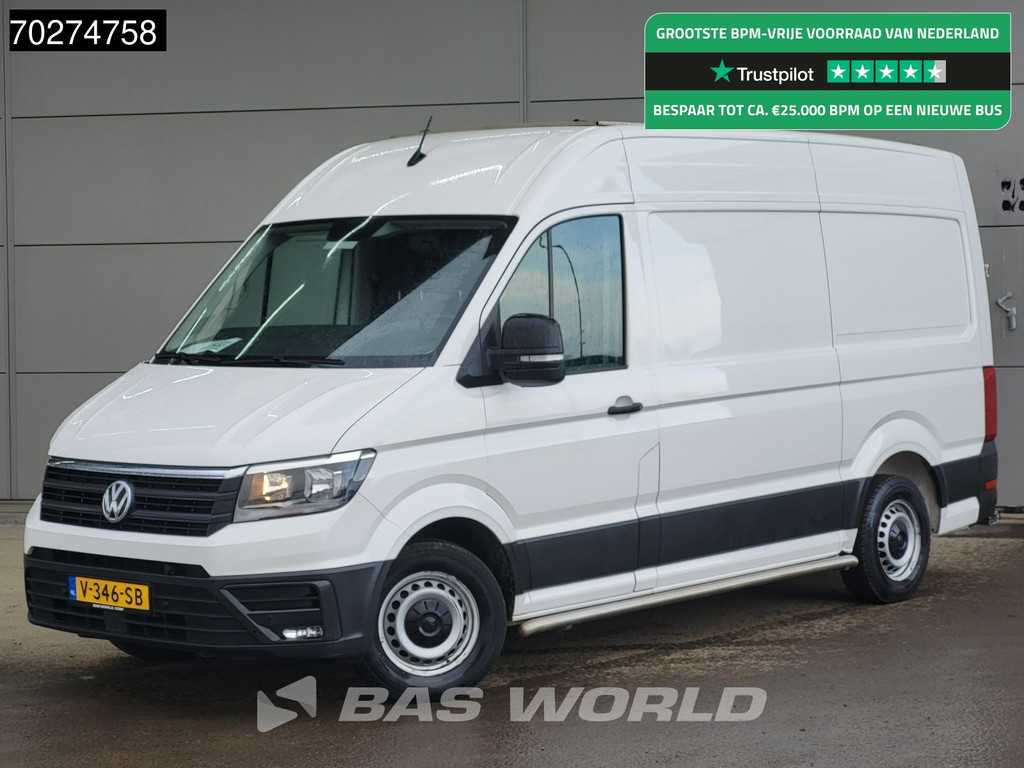 Volkswagen Crafter 140pk Koelwagen Euro6 Konvekta Airco Parkeersensoren Koel Koeler Kühlkasten 9m3 Airco