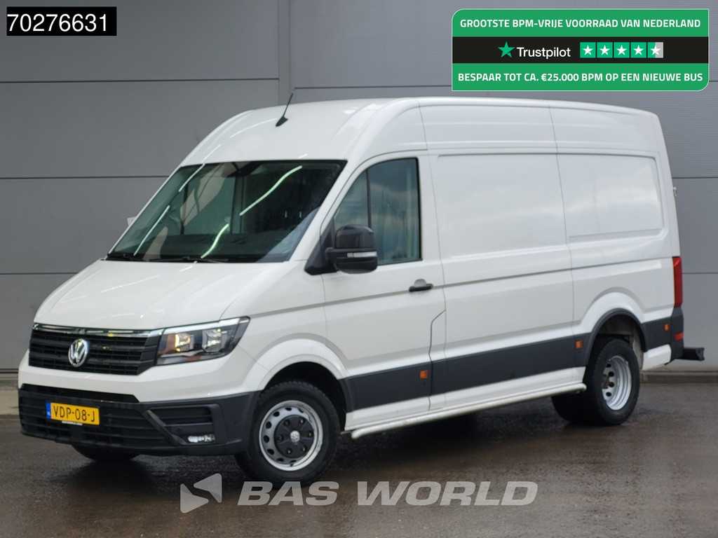 Volkswagen Crafter 177pk Dubbellucht Automaat L3H3 3,5t Trekhaak Navi Camera Parkeersensoren Airco Cruise L2H2 12m3 Airco Trekhaak Cruise control