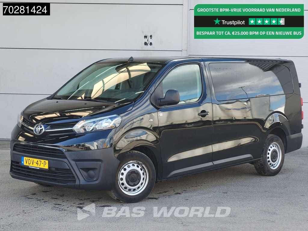 Toyota ProAce 120PK Dubbel Cabine Automaat Trekhaak Navi Airco Cruise Parkeersensoren DC Doka Mixto 6m3 Airco Trekhaak Cruise control