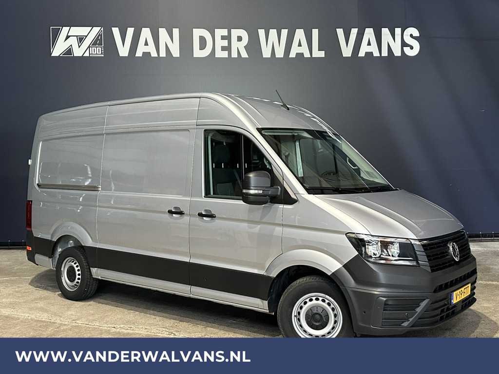 Volkswagen Crafter 2.0 TDI 140 pk L3H3 L2H2 Euro6 Airco | PDC |  3000kg trekvermogen | Apple Carplay Android Auto, Parkeersensoren, Bijrijdersbank